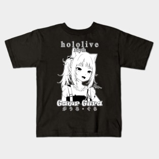 Gawr Gura Hololive English HoloMyth Kids T-Shirt